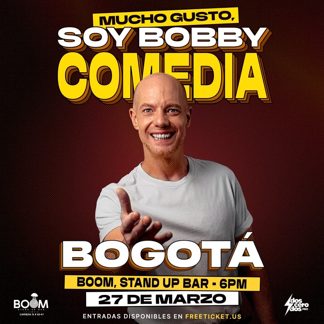 MUCHO GUSTO SOY BOBBY COMEDIA