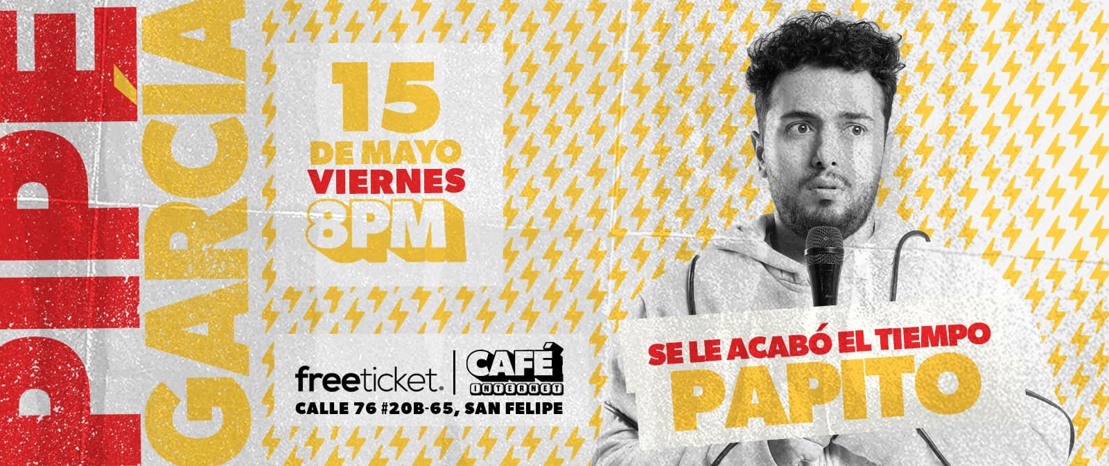 SE LE ACABÓ EL TIEMPO PAPITO