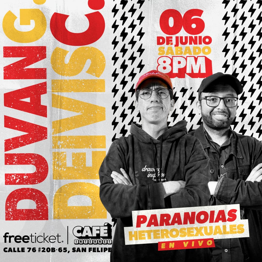 PARANOIAS HETEROSEXUALES EN VIVO