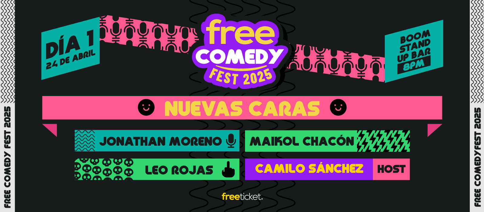 Free Comedy Fest - Día 1