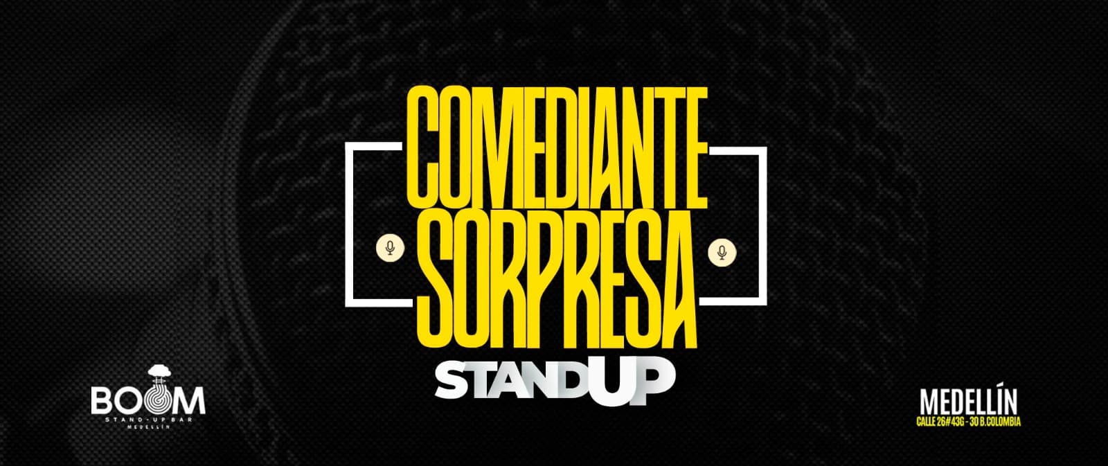 COMEDIANTE SORPRESA EN VIVO